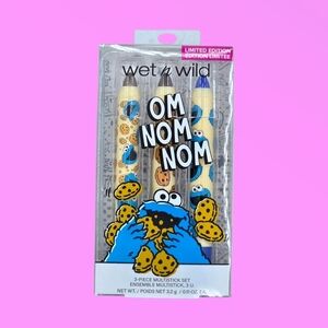 Wet n Wild x Sesame Street Collection Om Nom Nom Multi-Stick Set